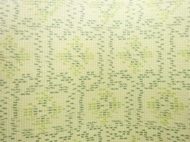 JAPANESE KIMONO / ANTIQUE KIMONO / SILK / OSHIMA TSUMUGI / WOVEN ABSTRACT TATEWAKU